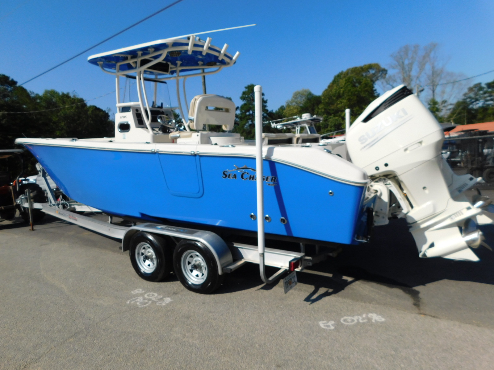 201   7 CAROLINA SKIFF 27 HFC SEA CHASER - American Boat 